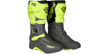 Мотоботы ROQVI T5 Neon Green