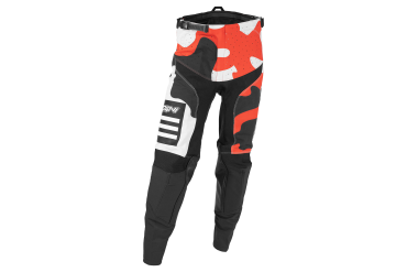 Брюки ROQVI CAMO белый/черный/красный