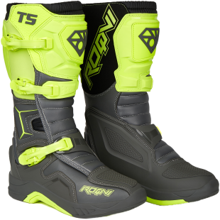 Мотоботы ROQVI T5 Neon Green