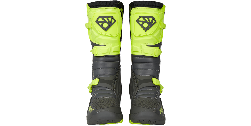 Мотоботы ROQVI T5 Neon Green