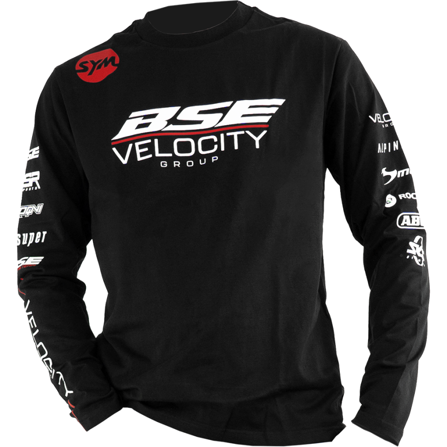 Лонгслив VELOCITY черный