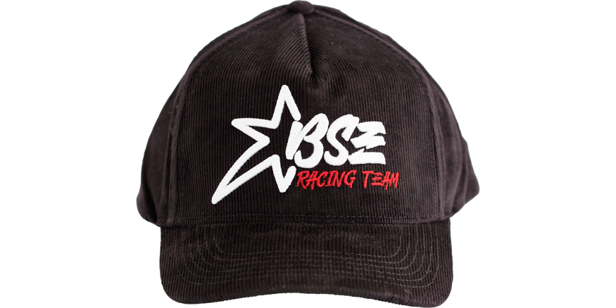 Бейсболка BSE RACING TEAM черный