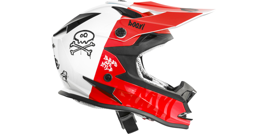 Мотошлем ROQVI IMPULSE KIDS Red