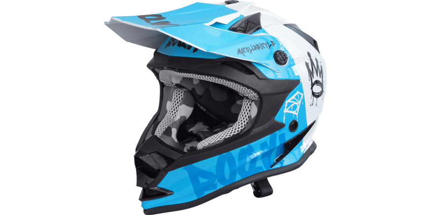 Мотошлем ROQVI IMPULSE KIDS Blue