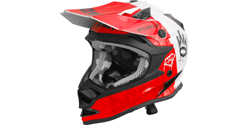 Мотошлем ROQVI IMPULSE KIDS Red