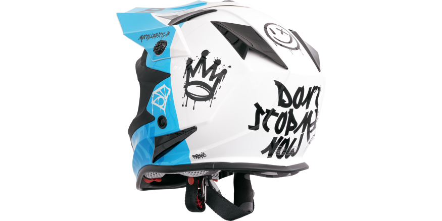 Мотошлем ROQVI IMPULSE KIDS Blue