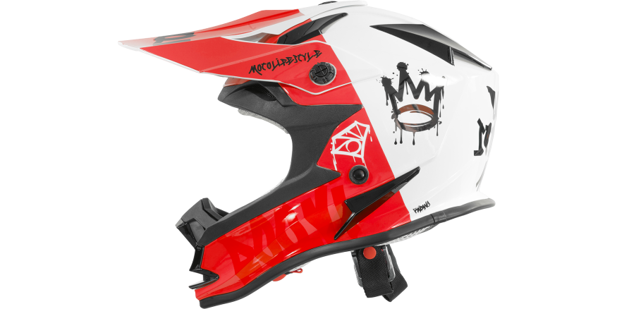 Мотошлем ROQVI IMPULSE KIDS Red