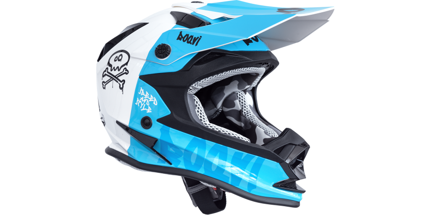 Мотошлем ROQVI IMPULSE KIDS Blue