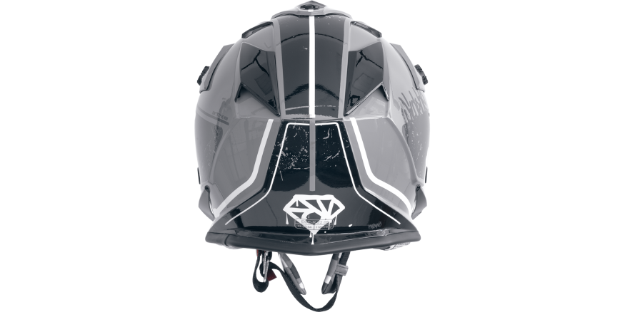 Мотошлем ROQVI NEW ERA KIDS Gray
