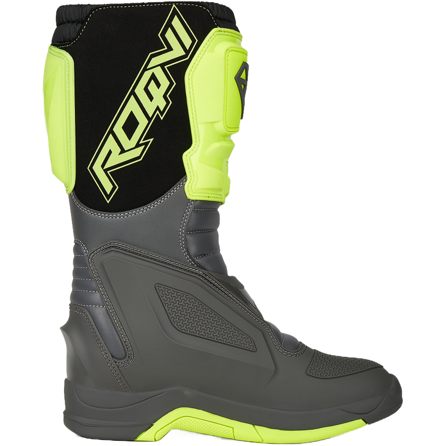 Мотоботы ROQVI T5 Neon Green