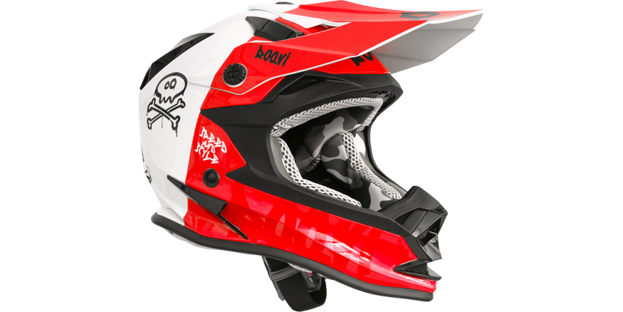 Мотошлем ROQVI IMPULSE KIDS Red