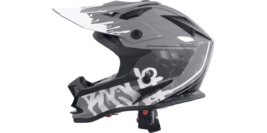 Мотошлем ROQVI NEW ERA KIDS Gray